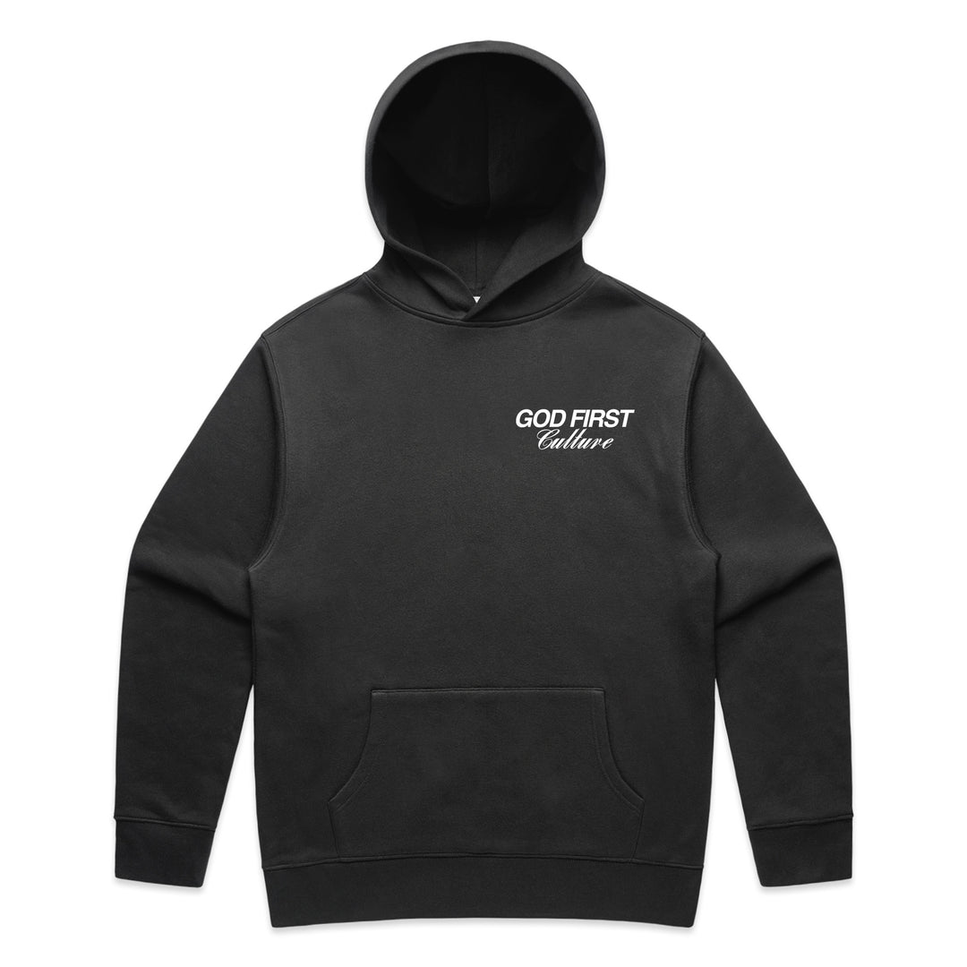 Vintage Black Lightweight Hoodie